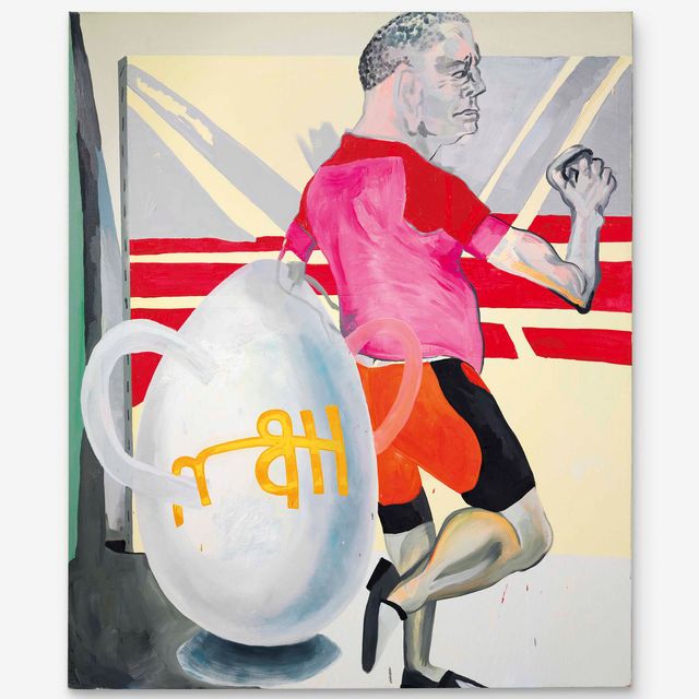 Martin Kippenberger — Без названия (из серии картин с ручной росписью)