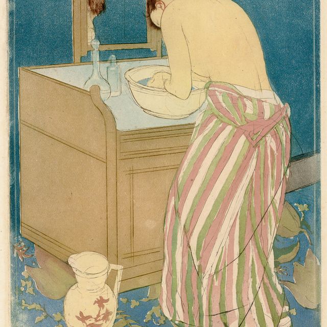 Mary Cassatt — Женское купание (La Toilette) (B. 148; M.&S. 10)