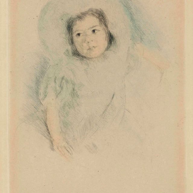 Mary Cassatt — Марго в шляпке (№ 1)