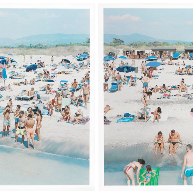 Massimo Vitali — Диптих Розиньяно из коллекции пейзажей и фигур