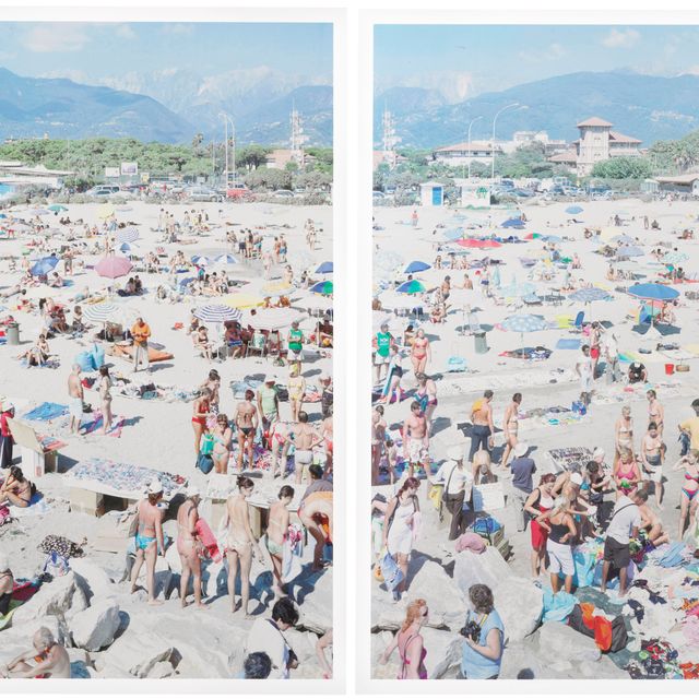 Massimo Vitali — Диптих Мадимы Рагнодоро из коллекции пейзажей и фигур