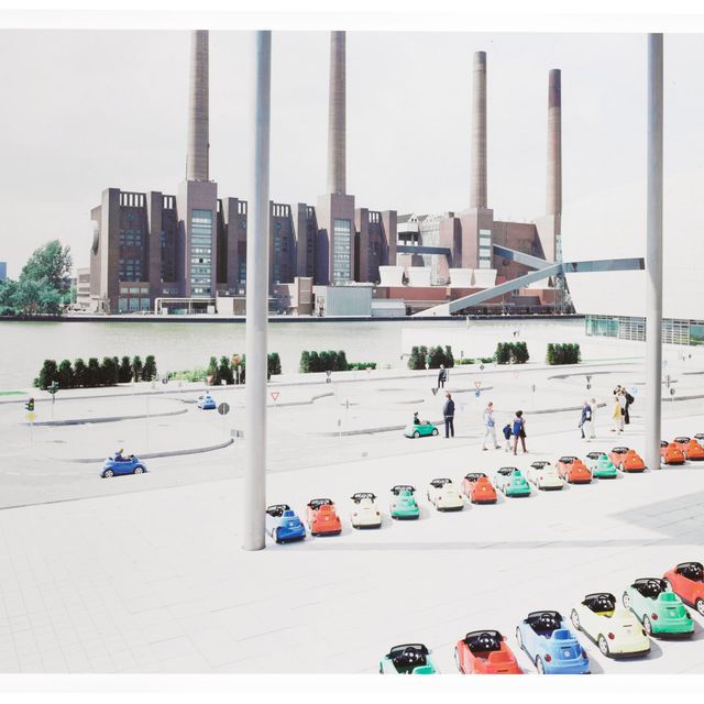 Massimo Vitali — VW Lernpark, из коллекции пейзажей и фигур
