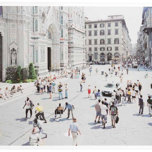 Massimo Vitali — Флорентийская Виа Виа, из коллекции пейзажей и фигур