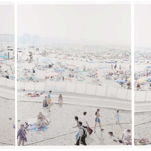 Massimo Vitali — Полиптих Кнокке : три гравюры из коллекции пейзажей и рисунков