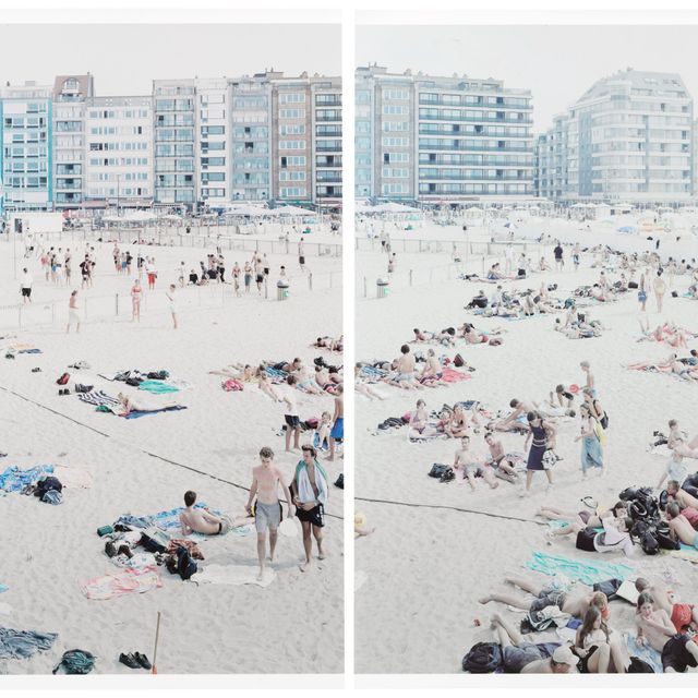 Massimo Vitali — Полиптих Кнокке : две гравюры из коллекции пейзажей и рисунков