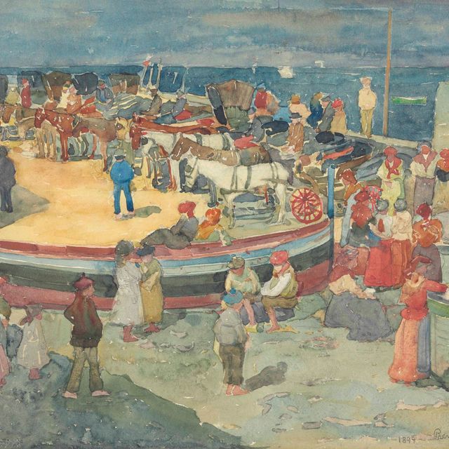 Maurice Brazil Prendergast — Гранд-Марина, Капри