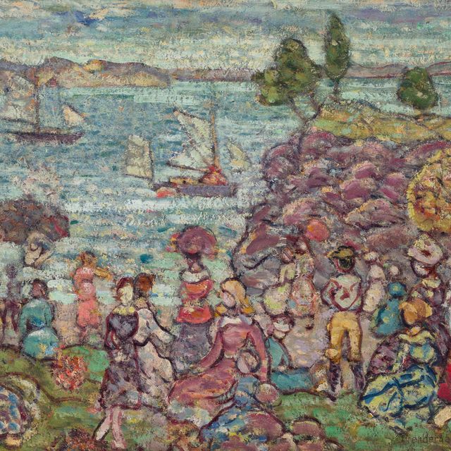 Maurice Brazil Prendergast — Гонки на лодках