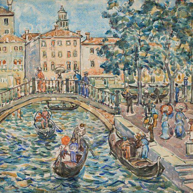 Maurice Brazil Prendergast — Пейзаж Венеции
