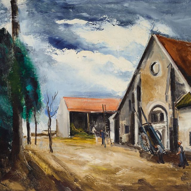 Maurice de Vlaminck — Двор ферм