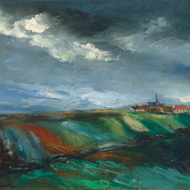 Maurice de Vlaminck — Улица в деревне