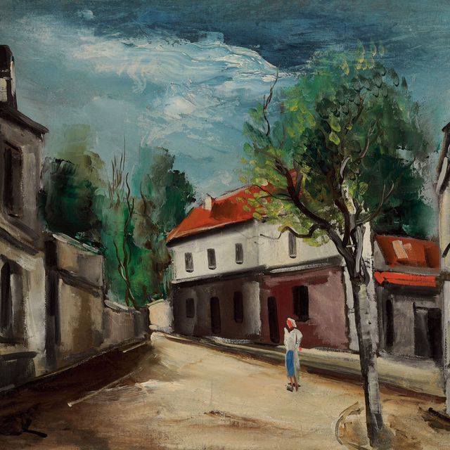 Maurice de Vlaminck — Улица данс-ун-виллидж