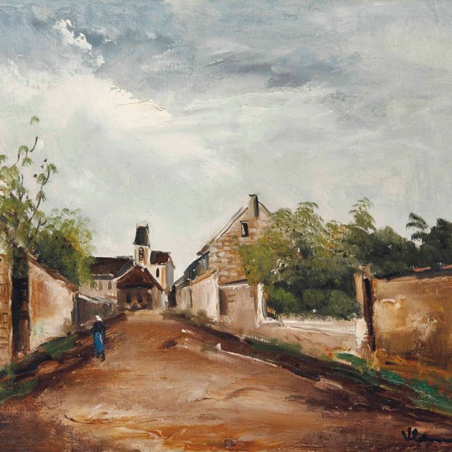 Maurice de Vlaminck — Деревенская улица