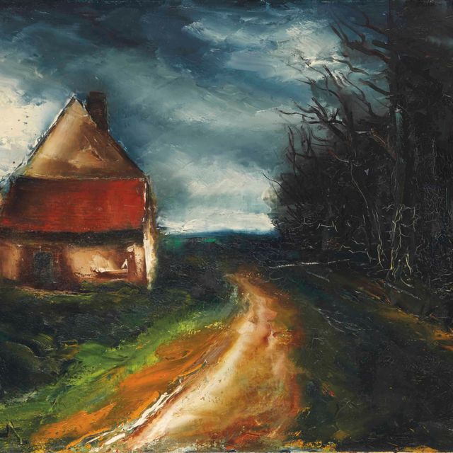 Maurice de Vlaminck — Дом на границе с химинами