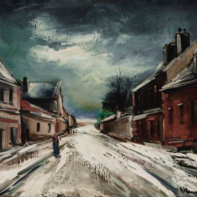 Maurice de Vlaminck — Деревенская улица энниже