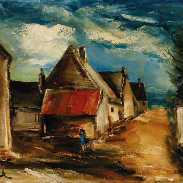 Maurice de Vlaminck — Деревенская сцена