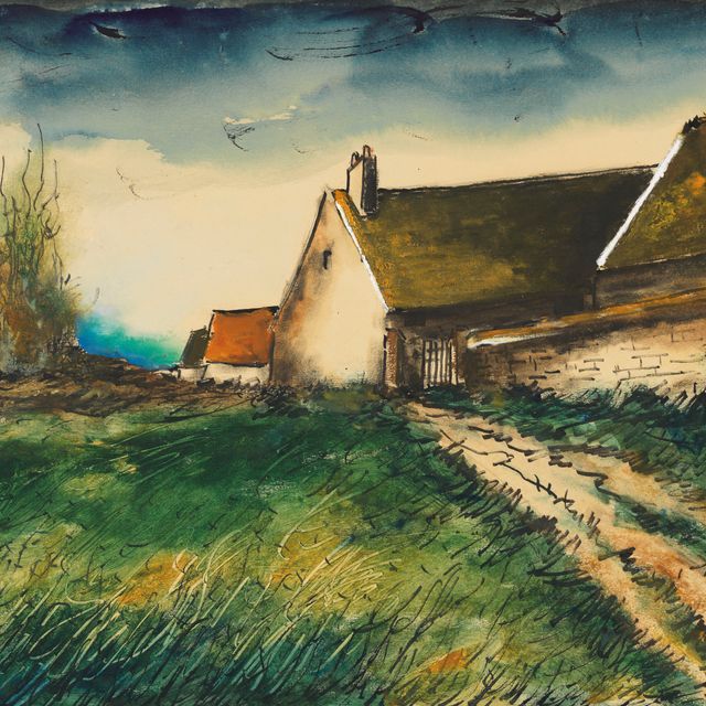 Maurice de Vlaminck — Деревенская улица