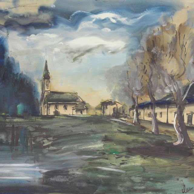 Maurice de Vlaminck — Деревня авек-эглиз