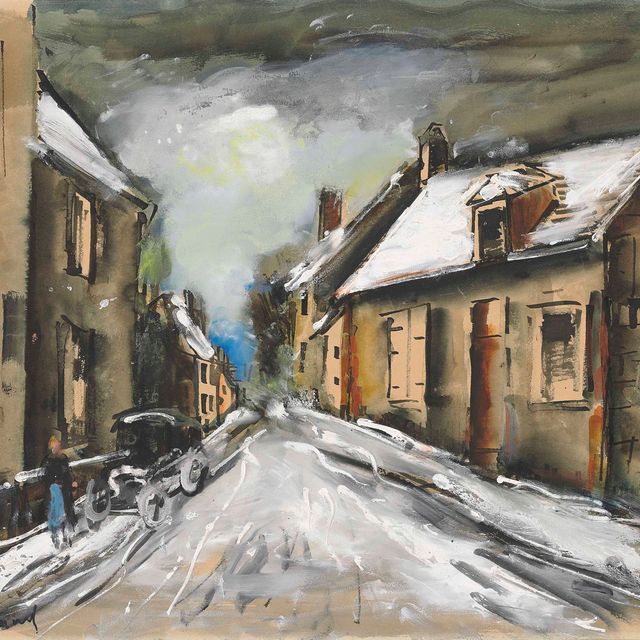 Maurice de Vlaminck — Деревенская улица