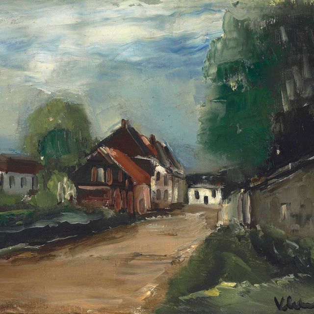 Maurice de Vlaminck — Деревенская улица
