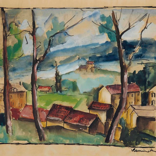 Maurice de Vlaminck — Улица в деревне