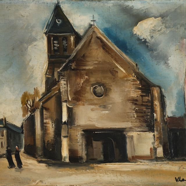 Maurice de Vlaminck — Церковь в деревне