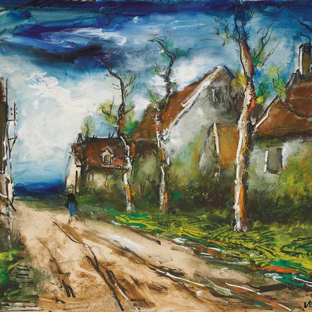 Maurice de Vlaminck — Мезон-сюр-ла-Рут, Нормандия