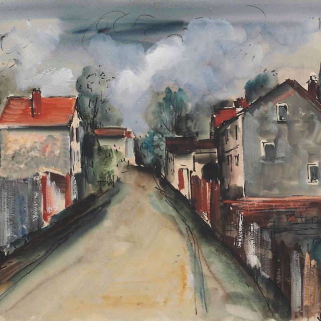 Maurice de Vlaminck — Деревенская улица