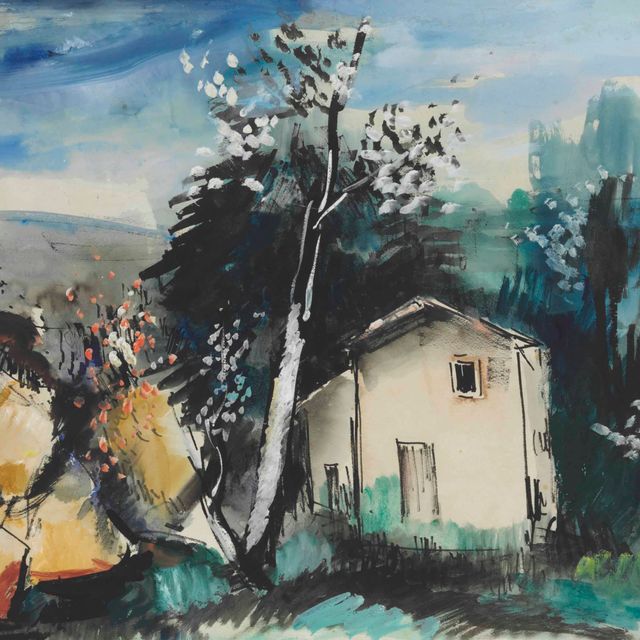 Maurice de Vlaminck — Дом в лесу