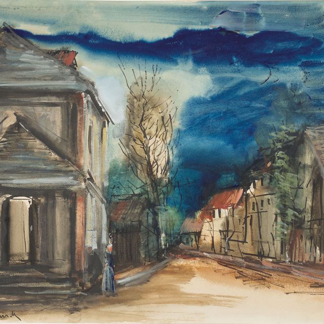 Maurice de Vlaminck — Деревенская улица