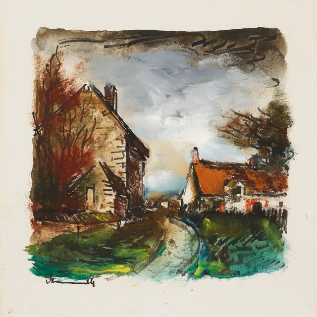 Maurice de Vlaminck — Деревенская улица