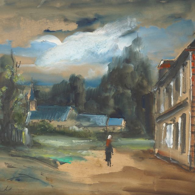 Maurice de Vlaminck — Улица в деревне