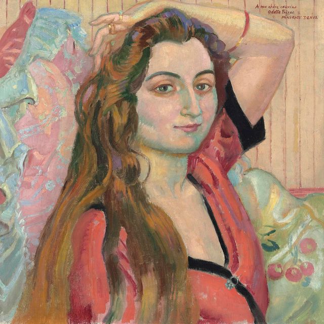 Maurice Denis — Портрет д'Одетт Фризак