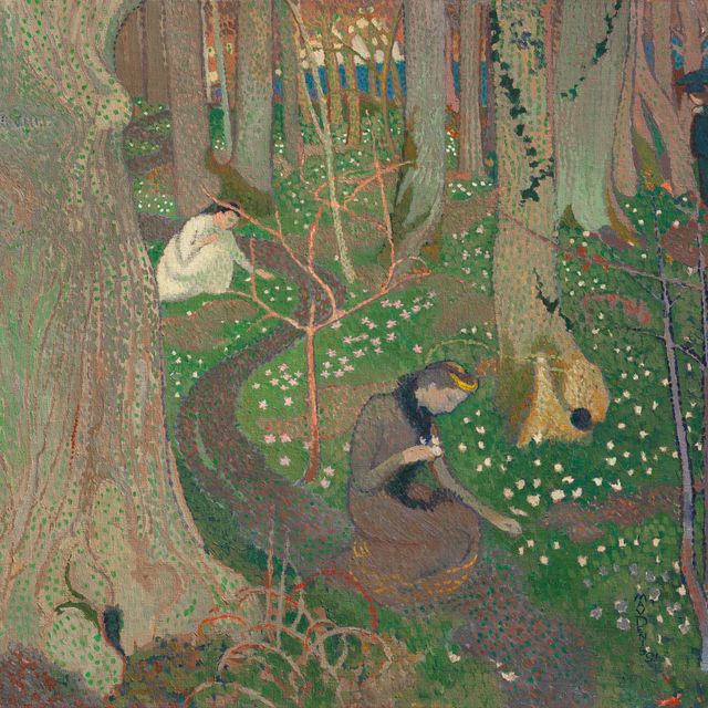 Maurice Denis — Аврил из "анемонов"