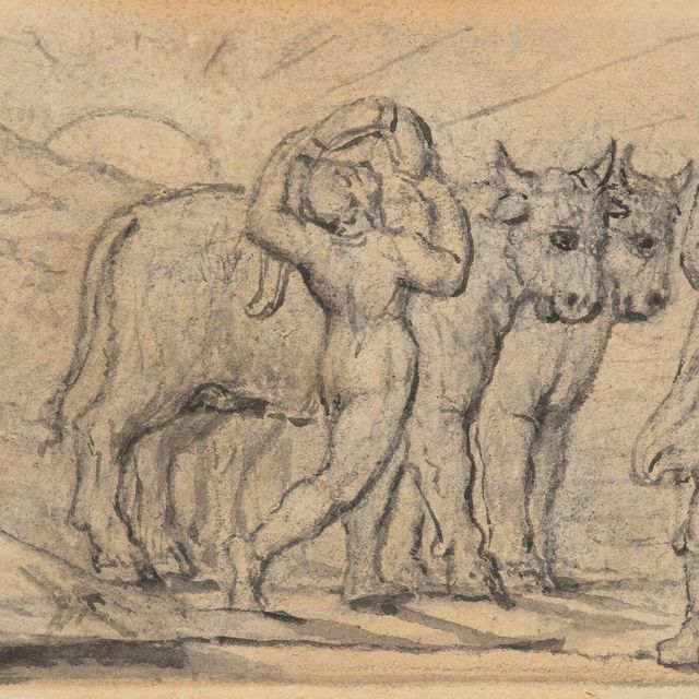 Maurice Sendak — "С песнями возвращаются с пахоты веселые коровы"
