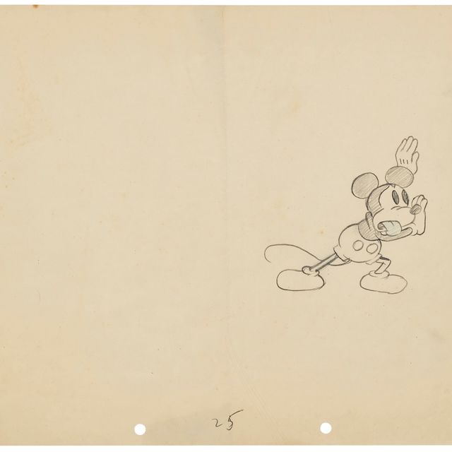 Maurice Sendak — Анимационный рисунок для Микки Мауса