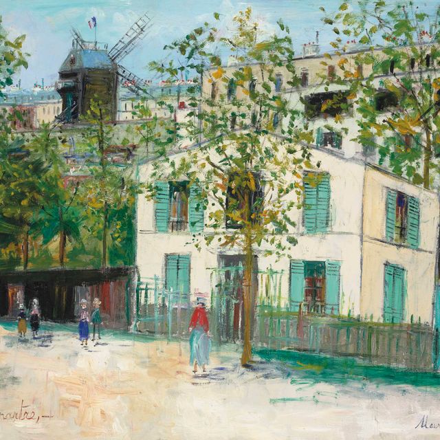 Maurice Utrillo — Маки с Монмартра