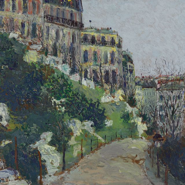 Maurice Utrillo — Площадь Сен-Пьер на Монмартре
