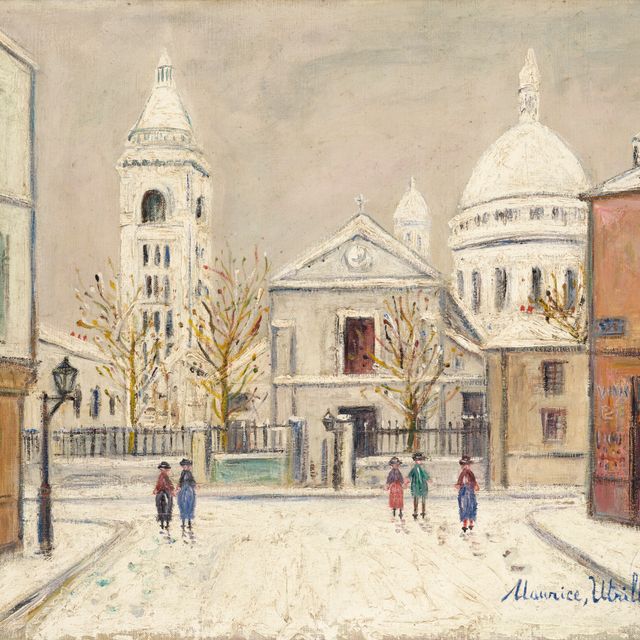 Maurice Utrillo — Площадь Тертр, совсем рядом