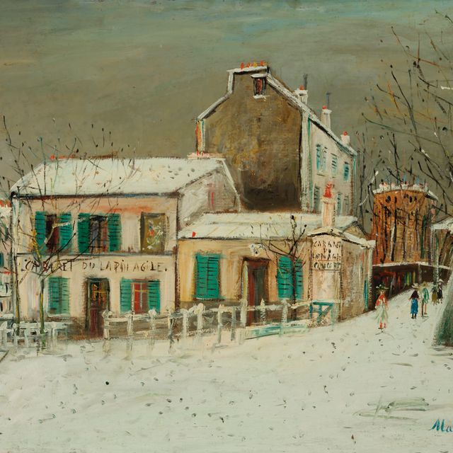Maurice Utrillo — Лапен-су-ля-сосед, Монмартр