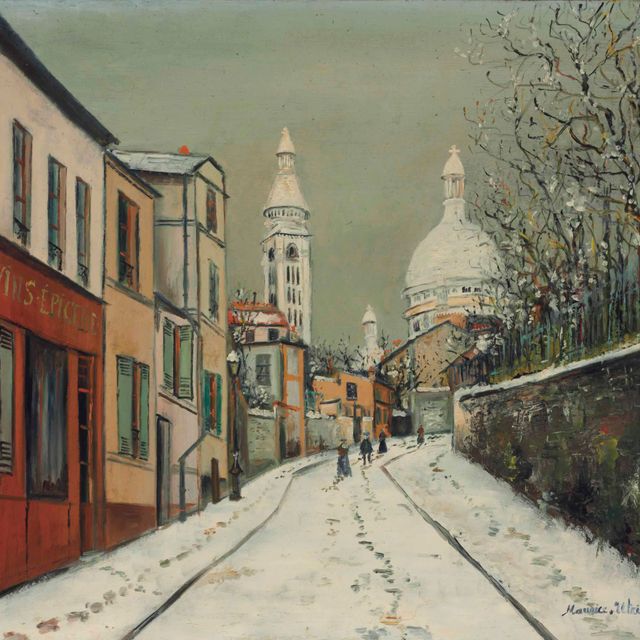 Maurice Utrillo — Улица Абревуар-су-ла-сосед