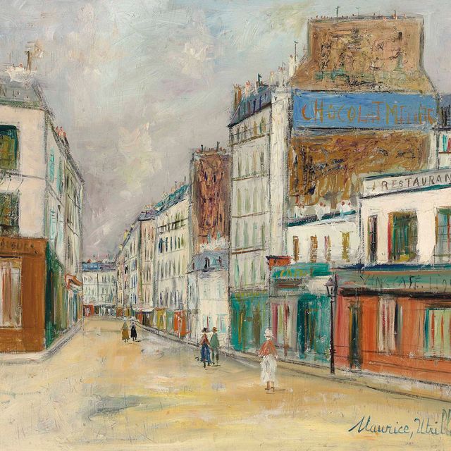 Maurice Utrillo — Улица Отей