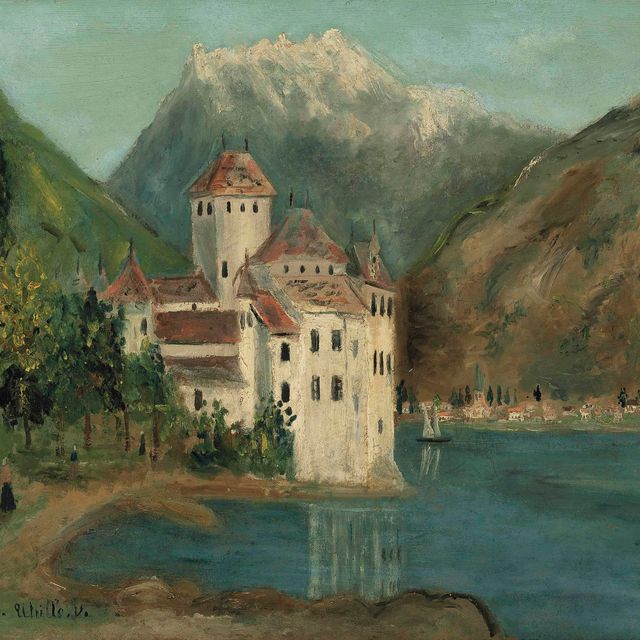 Maurice Utrillo — Шильонский замок (Швейцария)
