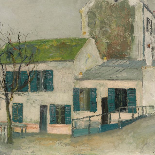 Maurice Utrillo — Ловкий Лапин на Монмартре