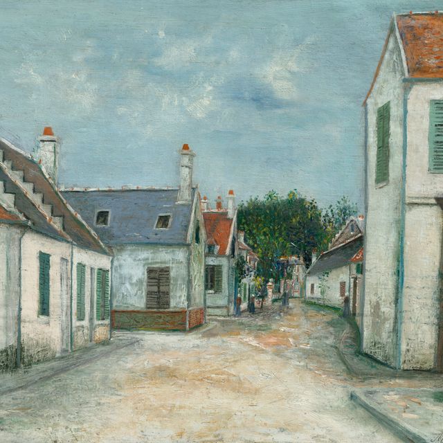 Maurice Utrillo — Улица Компьень (Уаза)