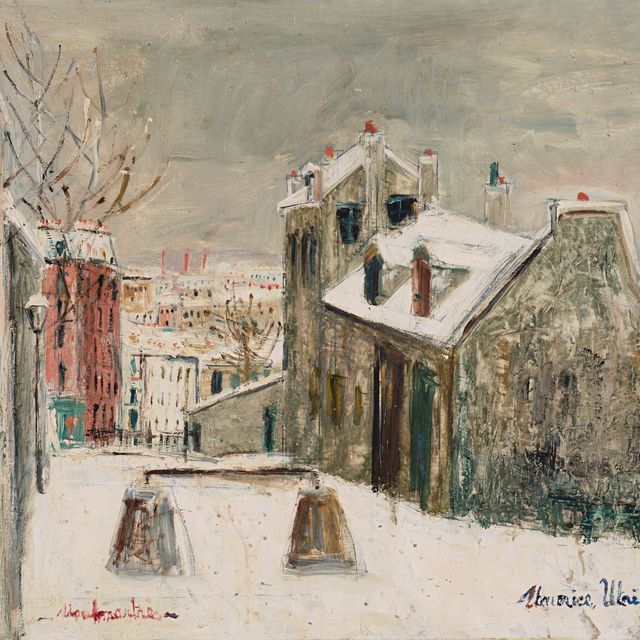 Maurice Utrillo — Дом Мими Пинсон совсем рядом