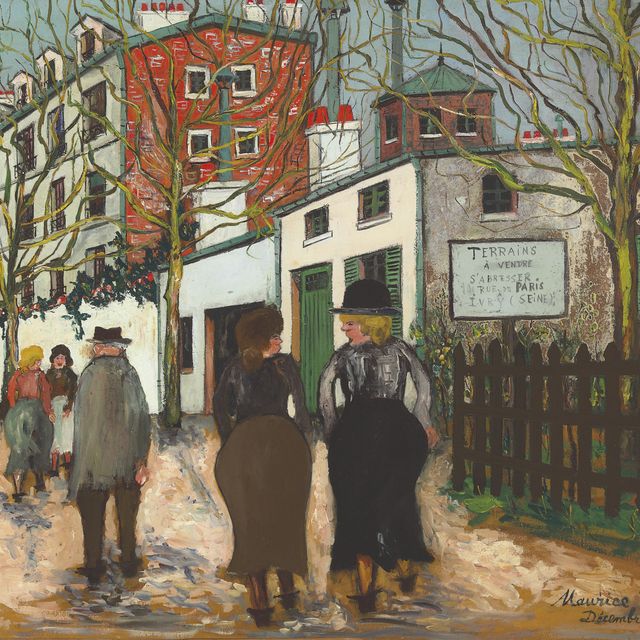 Maurice Utrillo — Улица Иври