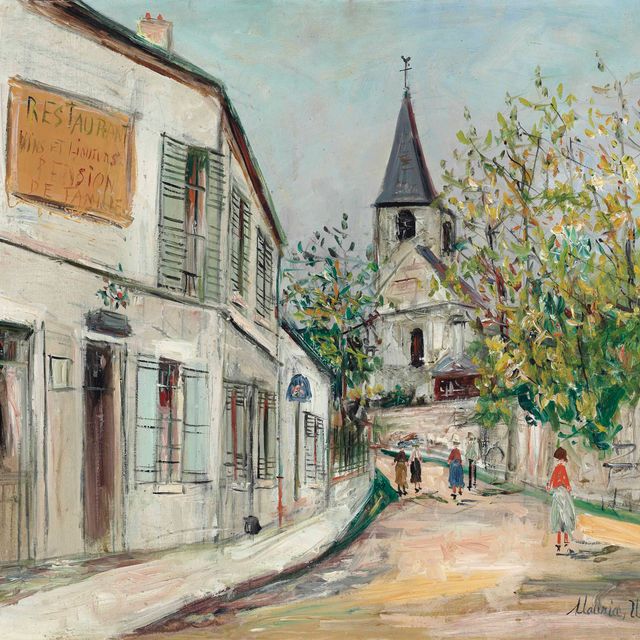 Maurice Utrillo — Эглиз де Во-де-Серне