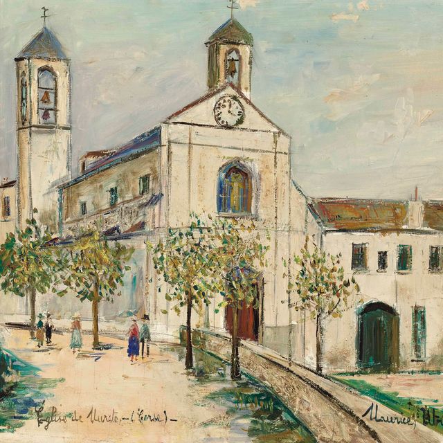 Maurice Utrillo — Эглиз де Мурато, Корсо