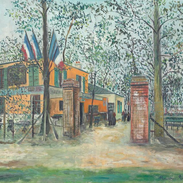 Maurice Utrillo — Генуэзка на Монманьи