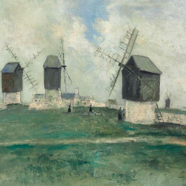 Maurice Utrillo — Маленькие мулен на иль-д'Уессант (Финистер)